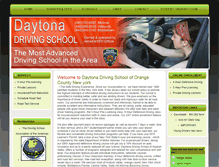 Tablet Screenshot of daytonadrivingschool.net